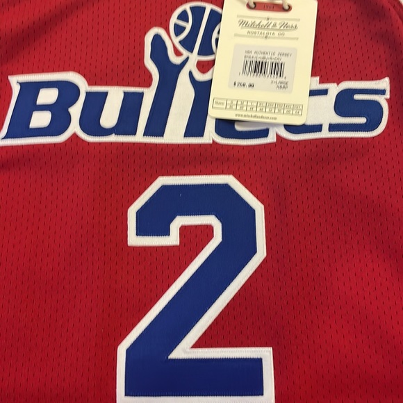 Mitchell & Ness Washington Bullets Chris Webber jersey…sz XL! - Picture 3 of 6